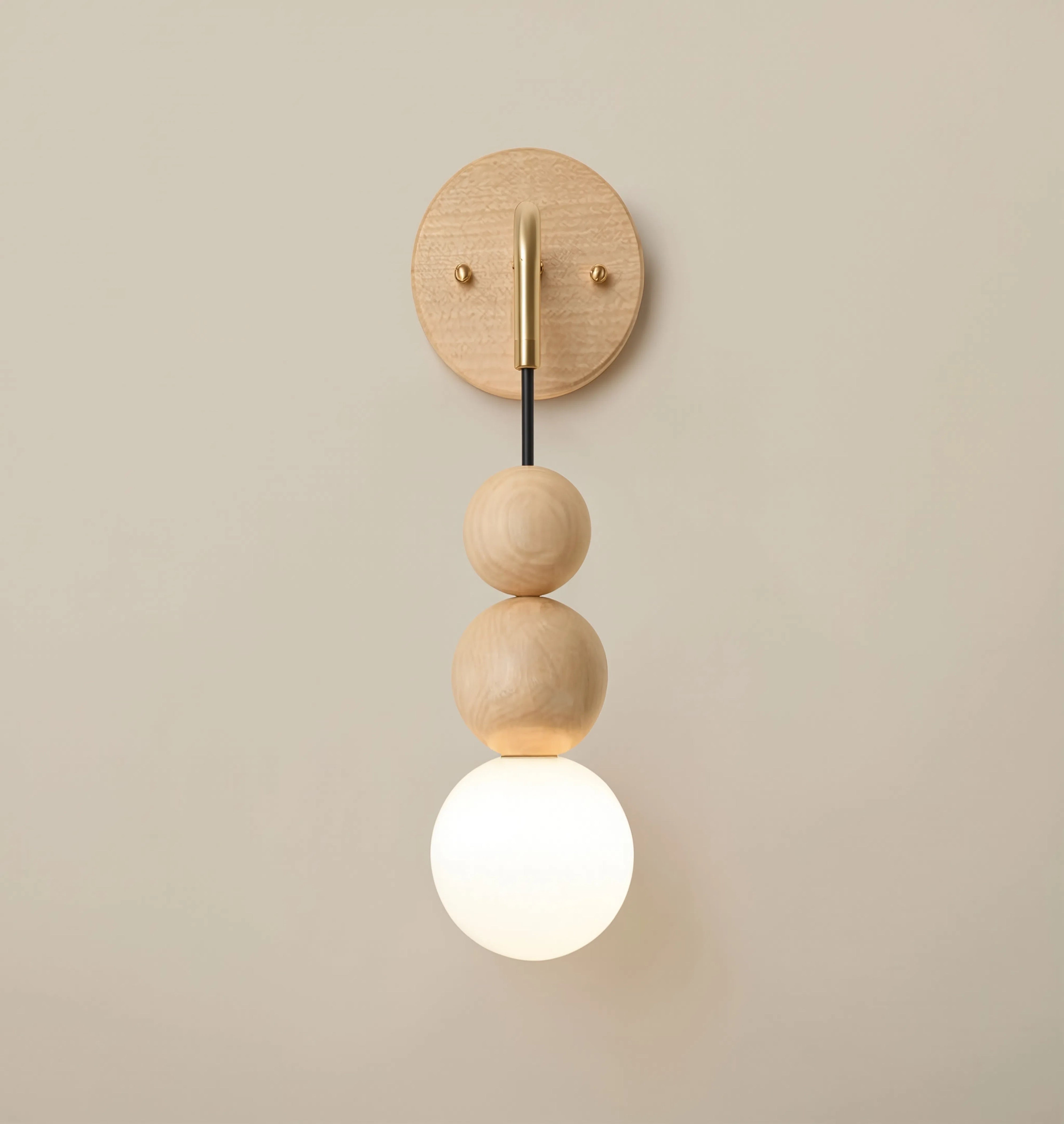 CORALIE | Applique murale totem en bois